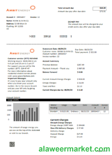Ambit Energy utility business bill,  SCR